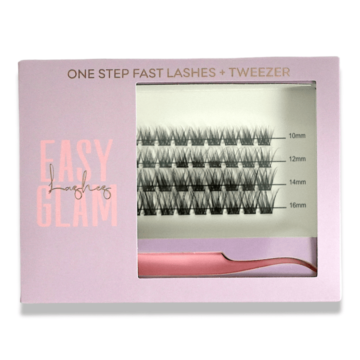 EasyGlam 1 - Step Fast Lashes + Tweezer - beauty - bby